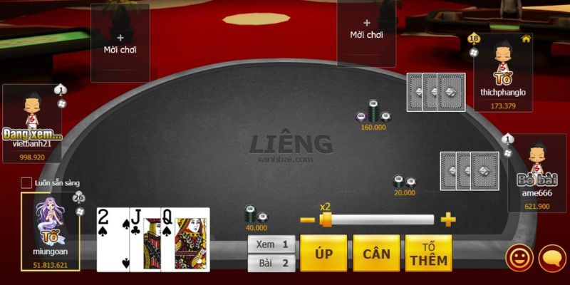Liêng kiểm soát mức cược an toàn