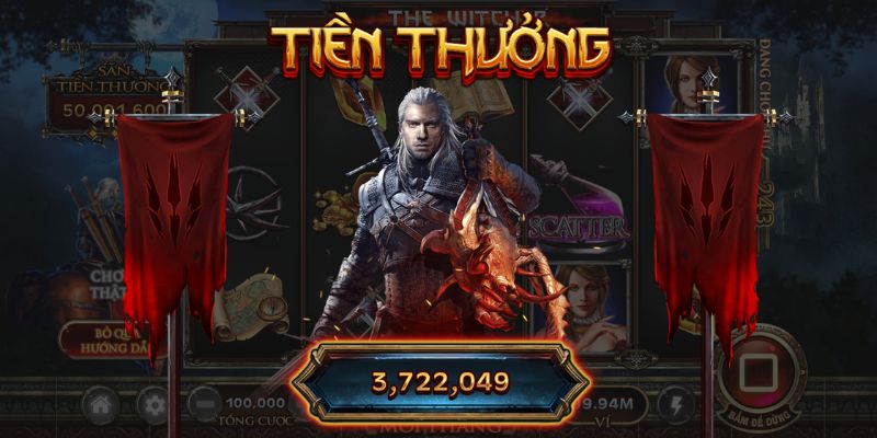 Nổ hũ The Witcher cược thấp để dò nhịp