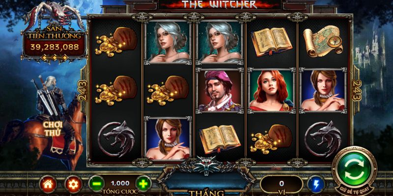 Nổ hũ The Witcher quản lý vốn theo phiên
