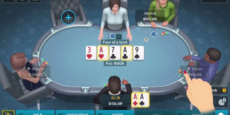 Poker đọc đối thủ qua hành động