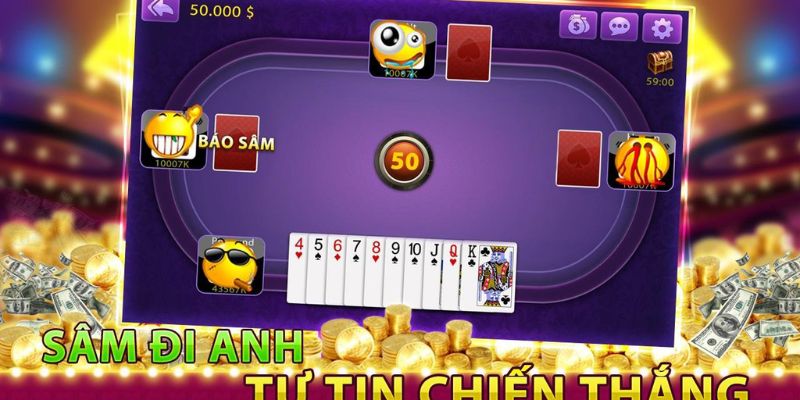 Sâm Lốc giữ bài chặn để phòng thủ