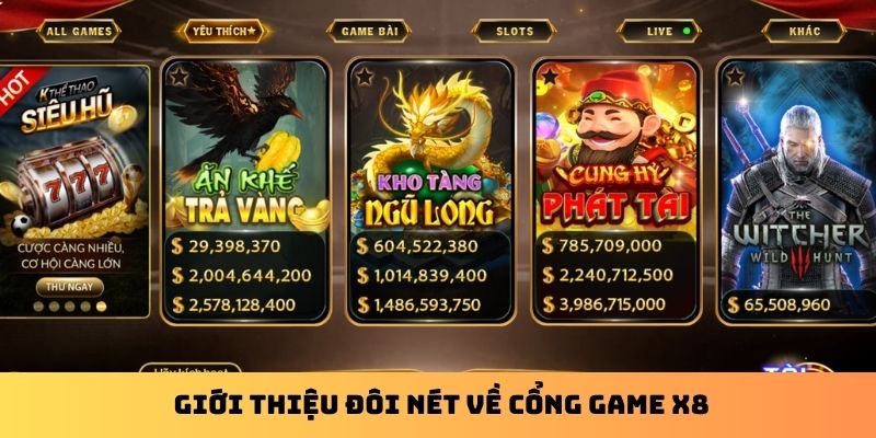 Giới thiệu đôi nét về cổng game X8